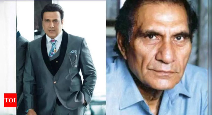 Govinda recalls being thrown out of BR Chopra’s office for rejecting Abhimanyu's role in Mahabharat: 'Ye kya pagal hai, bahar nikalo isko' | Hindi Movie News