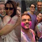 Inside Raveena Tandon's Holi party: Tamannaah Bhatia and Vijay Varma avoid pictures together, Ashish Chanchlani and Rasha Thadani enjoy the festivities | Hindi Movie News