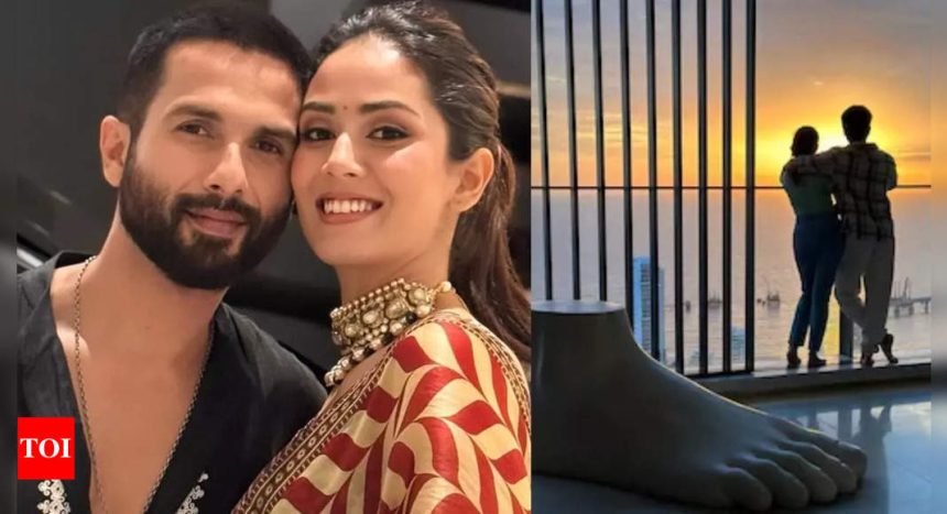 Inside Shahid Kapoor, Mira Rajput's 10,000 square feet duplex in Worli which the actor showed his wife when she was heavily pregnant | Hindi Movie News