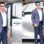 Ranbir Kapoor sports his 'Love And War' look with the grey suit, netizens cannot stop gushing over his dapper avatar | Hindi Movie News