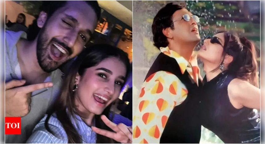 Rasha Thadani shares unseen dance video with Yashvardhan Ahuja on his 28th birthday, grooves to Govinda and Raveena Tandon's iconic song Akhiyon Se Goli Maare