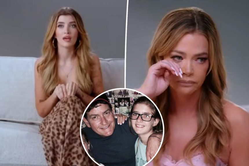 Sami Sheen admits she was bullied for resembling dad Charlie before nose job