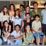 Sussanne Khan's fun Holi post features boyfriend Arslan Goni, son Hridaan, brothers Zayed Khan and Fardeen Khan - See post |