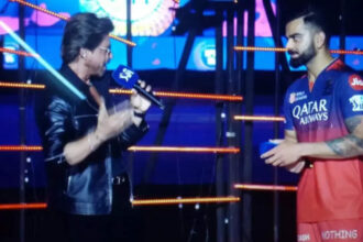 The internet is NOT impressed with Shah Rukh Khan's hosting at the IPL 2025 opening ceremony, call it 'cringe': Virat wanted to get down asap | Hindi Movie News