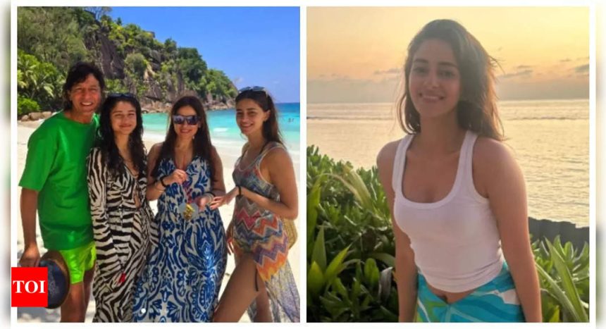 Walker Blanco shares Ananya Panday's unseen sunset photo as she holidays with her family |