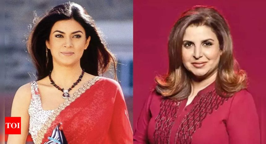 When Sushmita Sen recalled Farah Khan's apology after 'Main Hoon Na's release: There were posters of Shah Rukh Khan and.. | Hindi Movie News