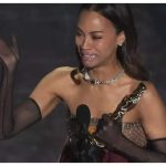 Zoe Saldana Makes History as First Dominican Actress to Win Oscar for Best Supporting Actress |